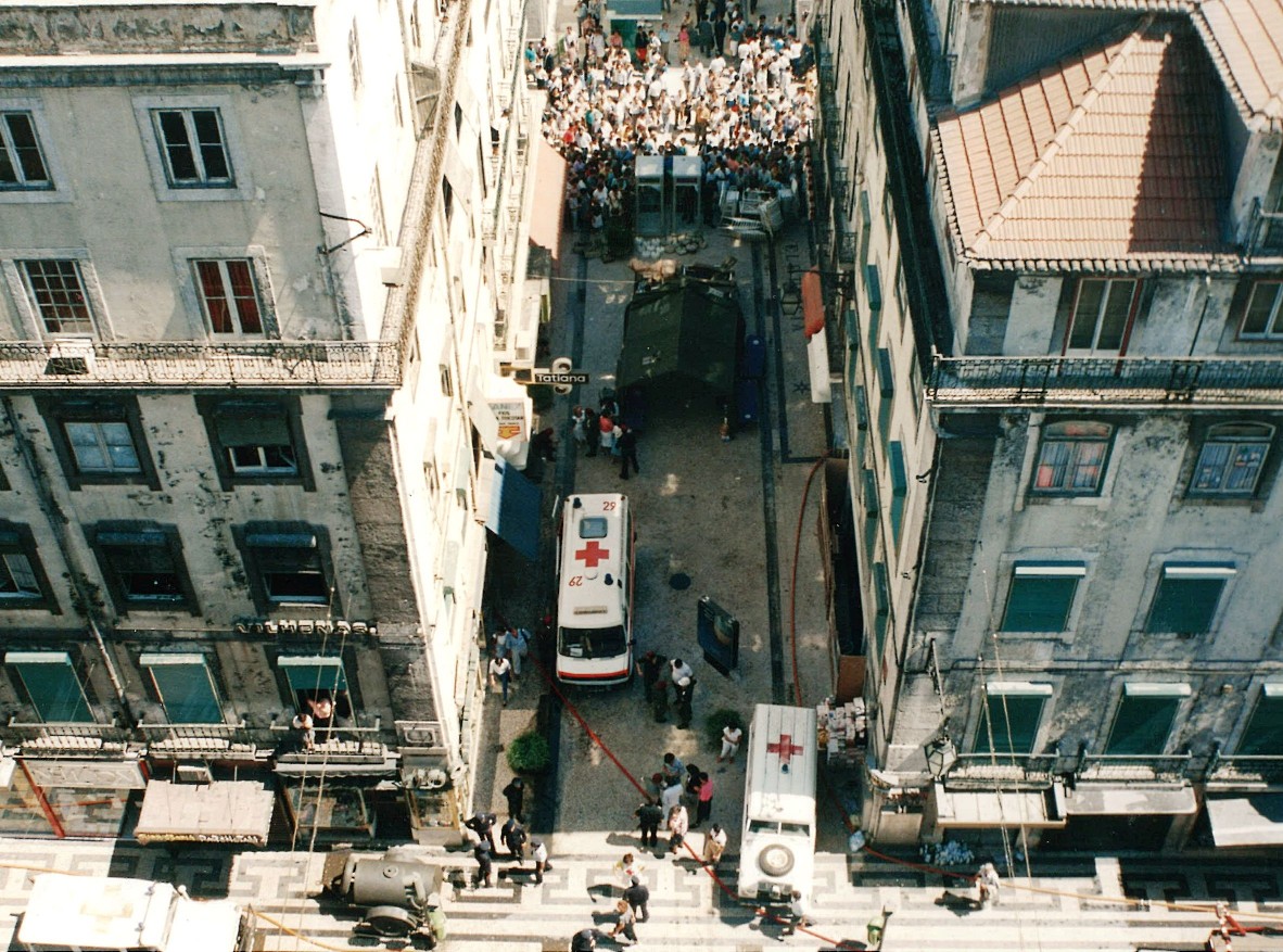 1988 incendio chiado lisboa 1